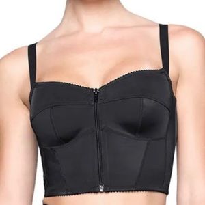 NWOT Skims Glam Onyx Bustier Sz S